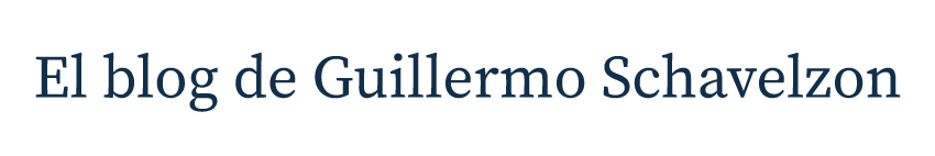 El blog de Guillermo Schavelzon